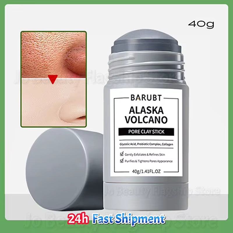 Remove Blackhead Mugwort Solid Mask Cleans Pores Stick Facial Blemish Black Dots Shrink Pores Korean Skin Care Cosmetics Gift